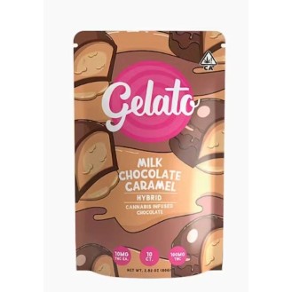 Gelato | Milk Chocolate Caramel | Hybrid - 100mg