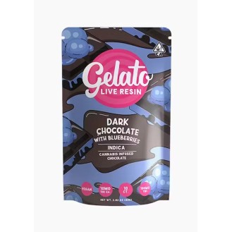 Gelato | L R Milk Chocolate with Blueberries | Indica - 100mg