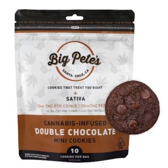 Big Pete's | Pack of 10 | Double Chocolate | Sativa | 100MG