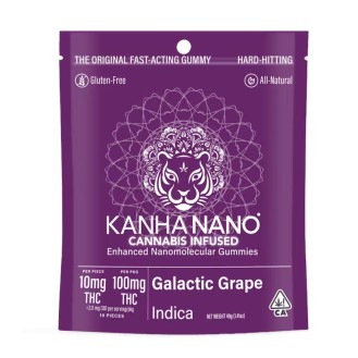 Galactic Grape Nano Gummies 10-pack