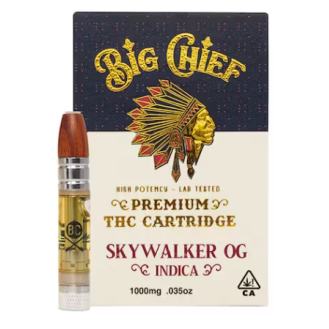 Big Chief THC Cartridge 1G - Skywalker OG