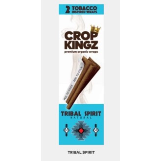 CROP KINGZ Organic Hemp Wraps - TRIBAL SPIRIT (Natural)