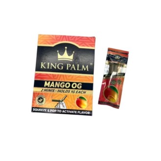 King Palm | Flavoured Rolls | Mango OG | 2 x MINI Rolls Per Pack | 1 x Single Pack