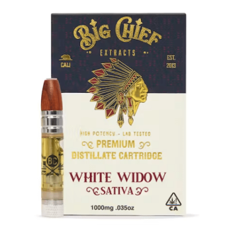 Big Chief THC Cartridge 1G - White Widow