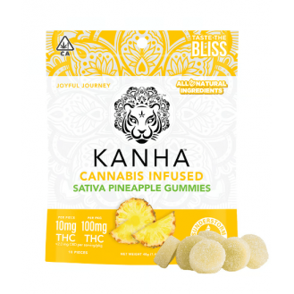 KANHA- THC - Classic Sativa Pineapple 100mg (10 mg/ each)