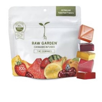 Raw Garden | Assorted THC Gummies | Assorted Flavors | (20 x 5MG)